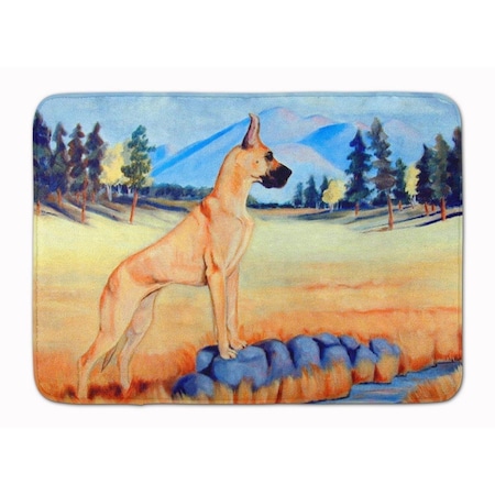 Carolines Treasures Great Dane Machine Washable Memory Foam Mat 7504RUG